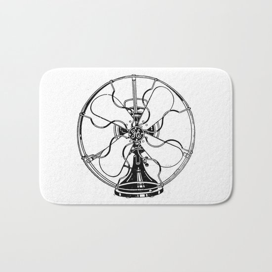 Fan Bath Mat