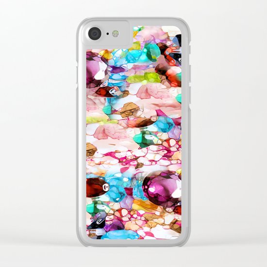 Nasty Girl's Camouflage Clear iPhone Case