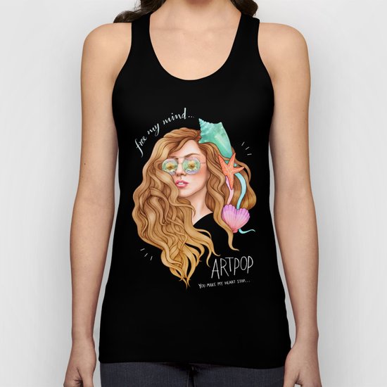 Free my mind, ARTPOP Unisex Tank Top