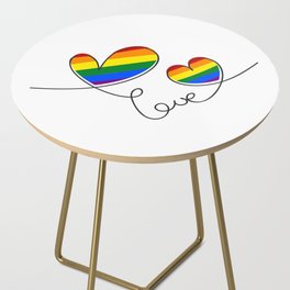 Love Heart Lgbt Pride Month | Side Table