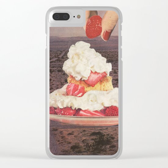 Des(s)ert Clear iPhone Case