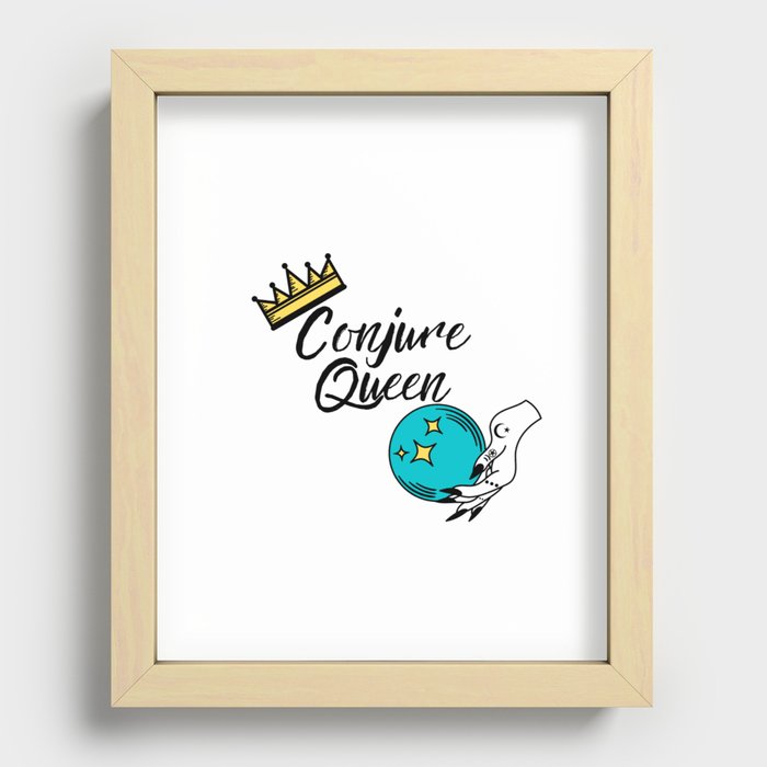 Conjure Queen Recessed Framed Print