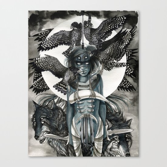 Peregrine Canvas Print