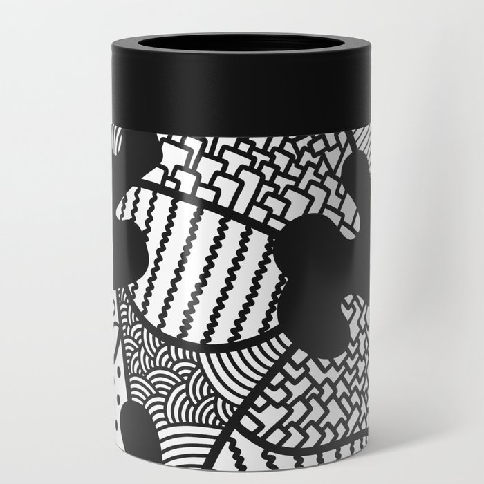 Geometrical pattern maximalist 7 Can Cooler