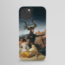 The Sabbath of Witches Goya Painting iPhone Case