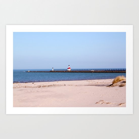 Pierview Art Print
