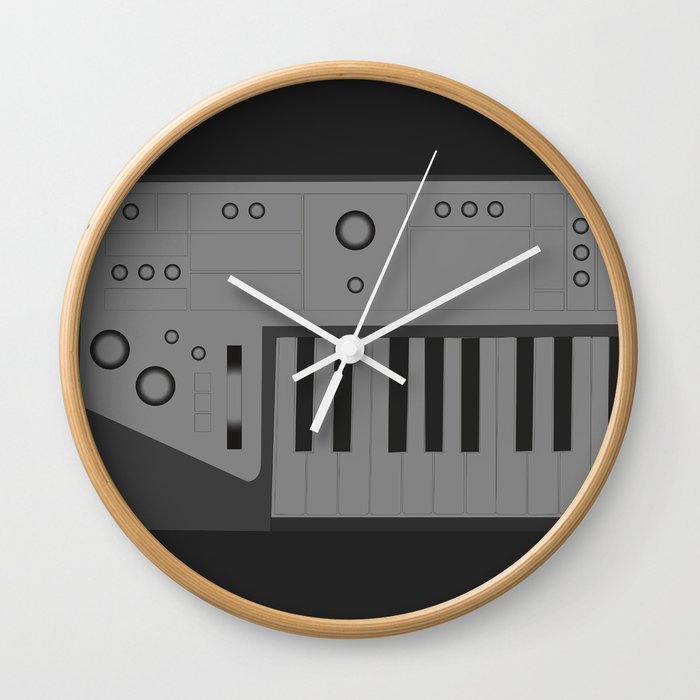 Synth Wall Clock