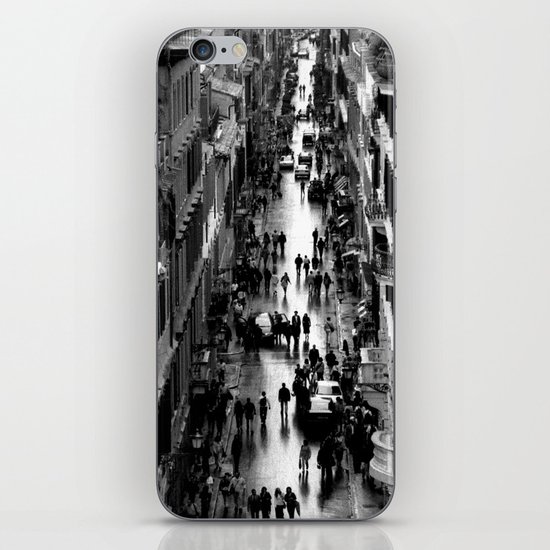 Rome, view from Spanish steps iPhone & iPod Skin
