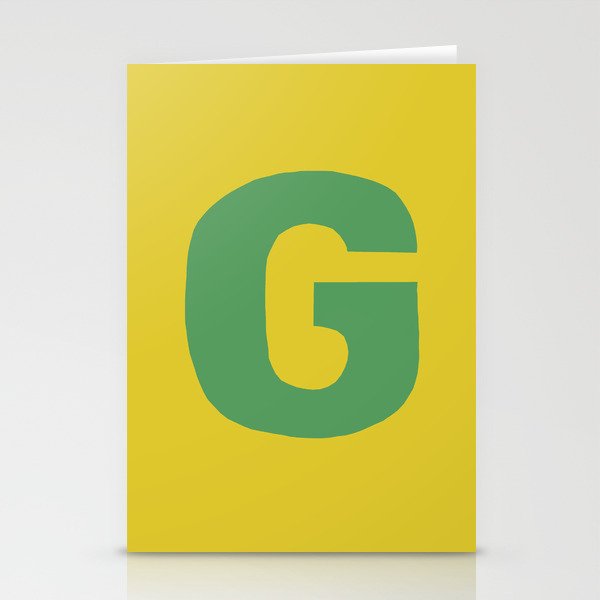 G is for... Stationery Cards