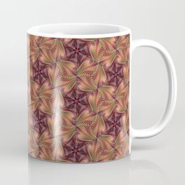 The Golden Garland Geometric Symmetrical Design Mug