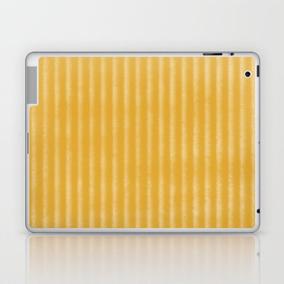 Ribbed (Yellow) Laptop & iPad Skin