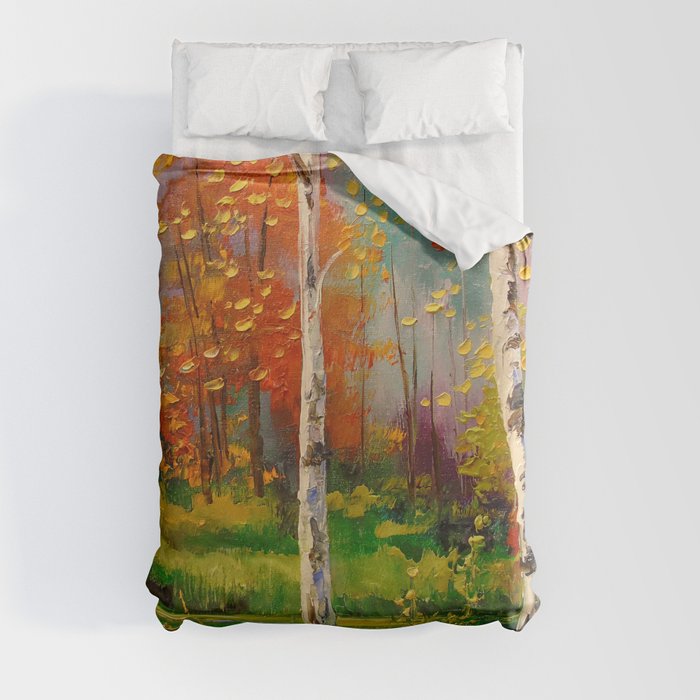 Melody of autumn Duvet Cover