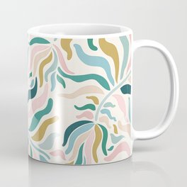 Springtime Florals / Pastel Plants Coffee Mug