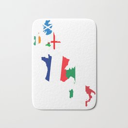 Map Of She Six Highest Ranked Rugby Teams Bath Mat | Graphicdesign, Scotland, Rugbyunionfan, Sixnations, Rugbyunion, Rugbyunonfan, Rugbyteam, Rugby, Rugbychampionship, Rugbyfan 