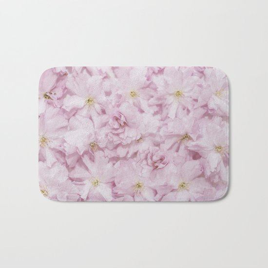 Sakura- cherryblossoms pattern Bath Mat