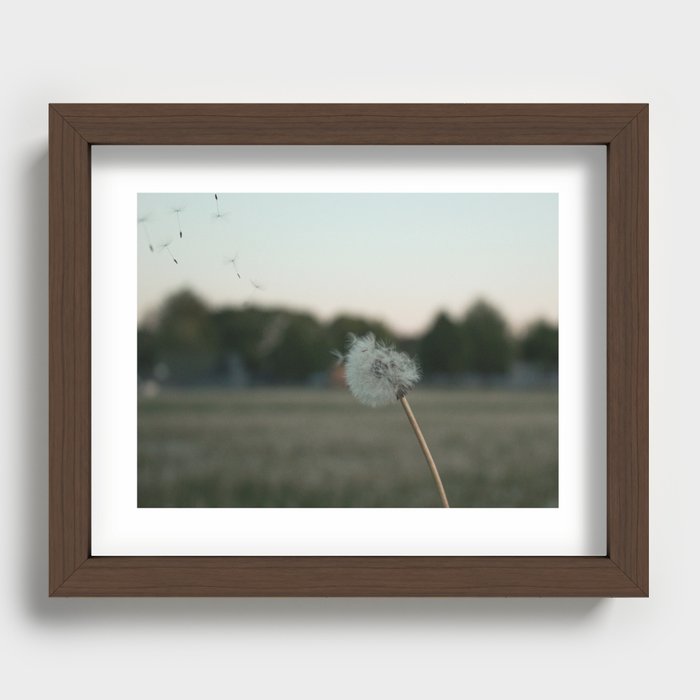 mid wish Recessed Framed Print