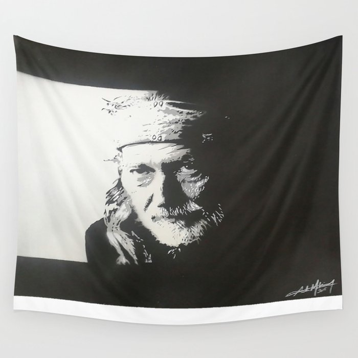 Willie Nelson Wall Tapestry