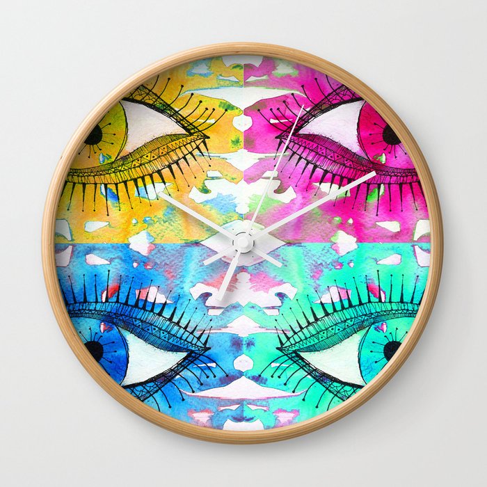 Espejos del alma Wall Clock