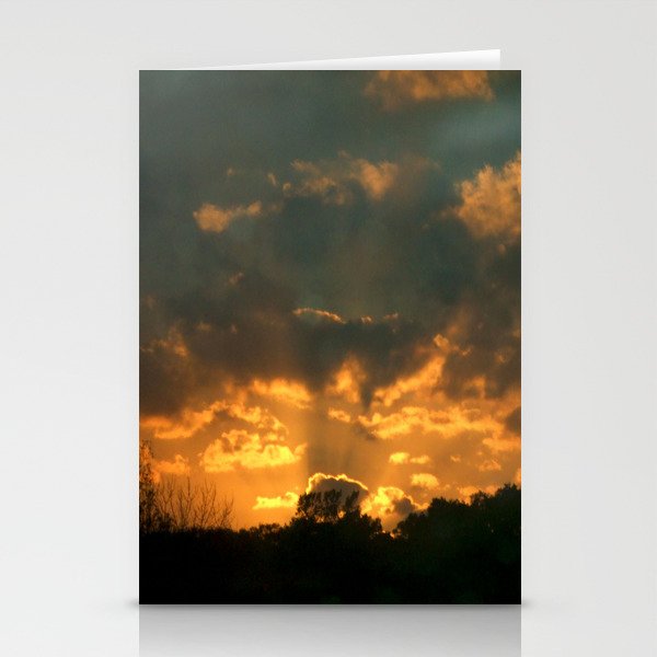 Cloud Interference  Stationery Cards