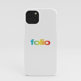 Folio Rainbow iPhone Case