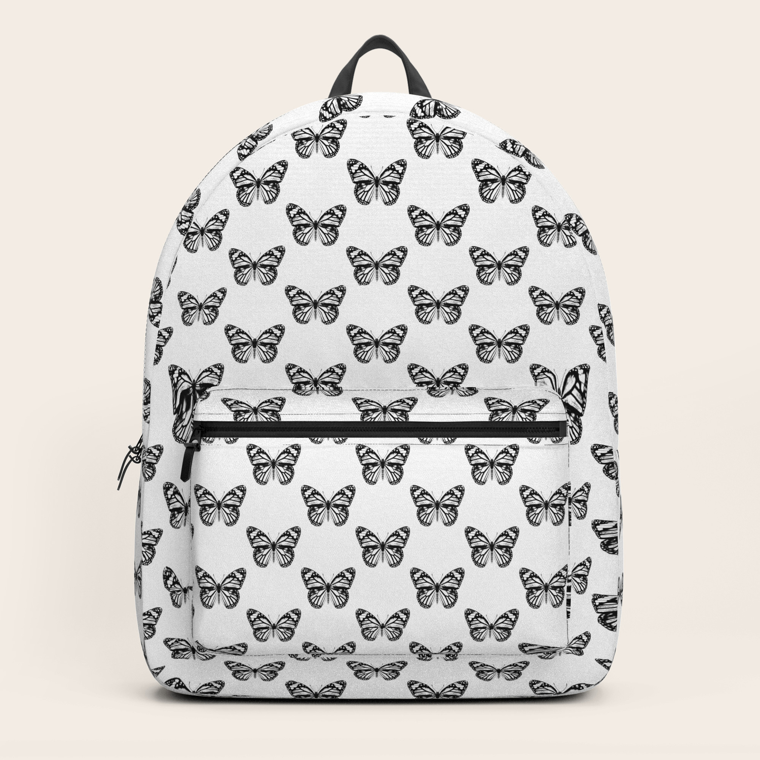 black butterfly backpack