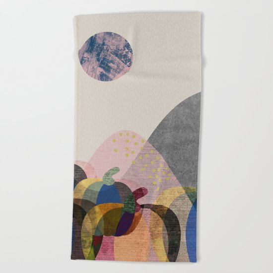 Pumpkin land Beach Towel