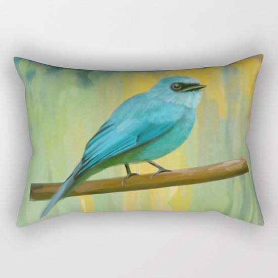 Flycatcher Rectangular Pillow