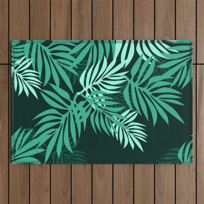 tropical pattern Outdoor Rug