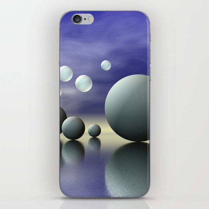 spheres are everywhere -21- iPhone Skin