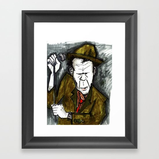 Christmas Card From A Hooker In Minneapolis Framed Art Print