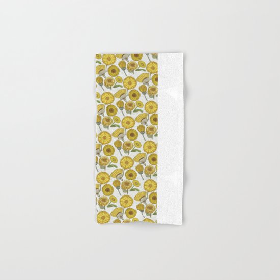 Calendula Florals Hand & Bath Towel