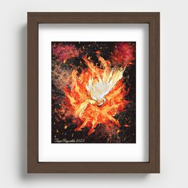 Holy Ghost Explosion Recessed Framed Print