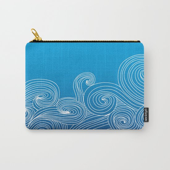 Ocean Waves Carry-All Pouch