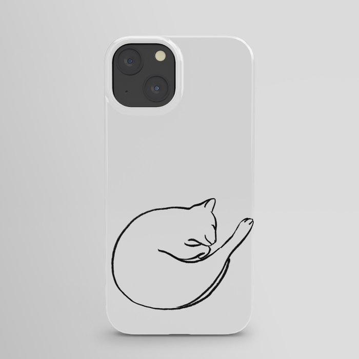 Sleeping Cat iPhone Case