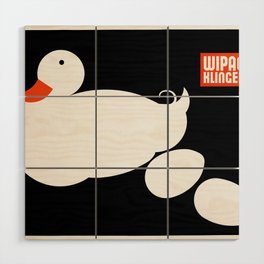 Julius Klinger Duck Egg Poster Vintage Wipac Wood Wall Art