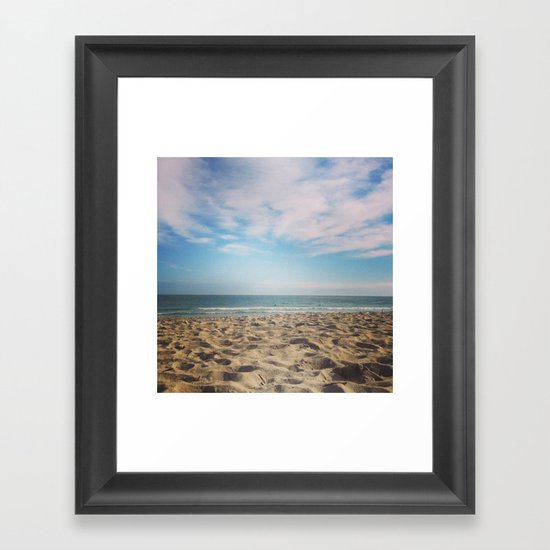 WINTER SEA II Framed Art Print