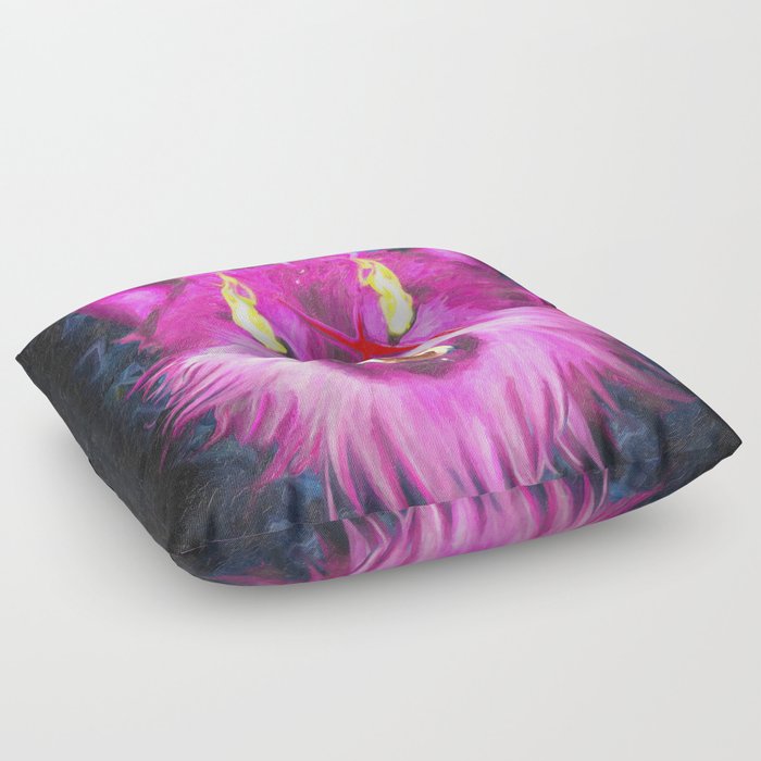 Eye Of The Wolf Floor Pillow
