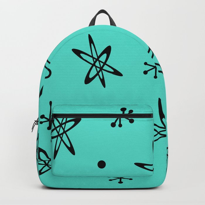 Atomic Era Space Age Turquoise Backpack