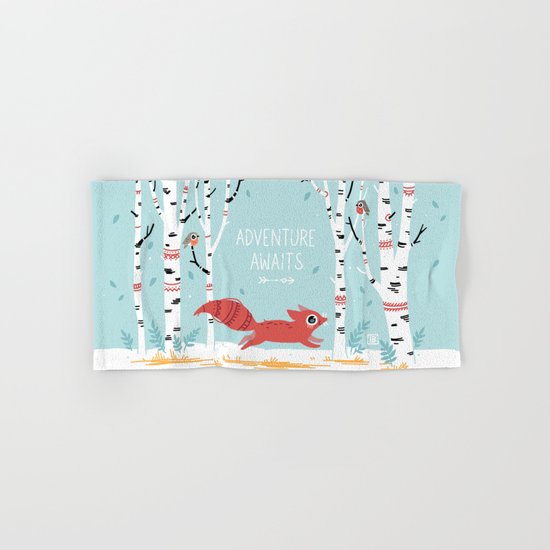 Adventure Awaits Hand & Bath Towel