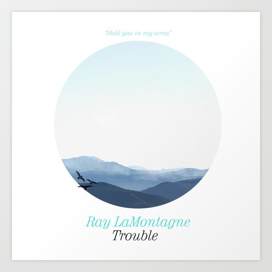 Album Cover Ray LaMontagne Art Print