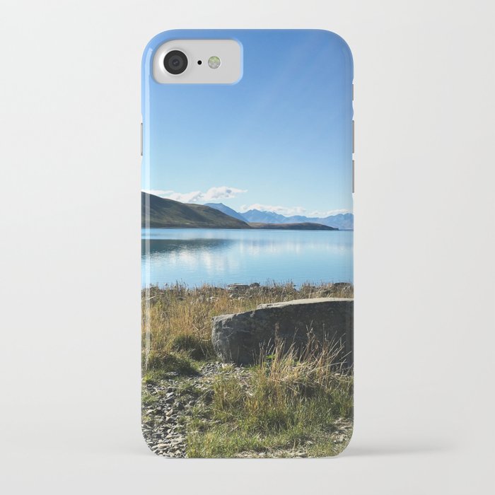 Lakeside View (Punakaiki, New Zealand) iPhone Case