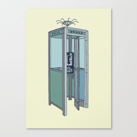 San Dimas Telecoms Canvas Print