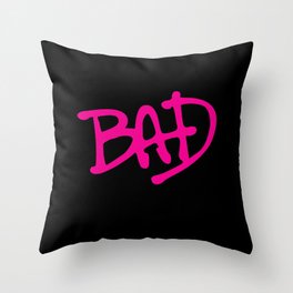 BAD Throw Pillow