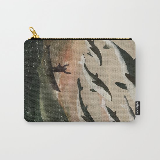 Minke Whale Migration Carry-All Pouch