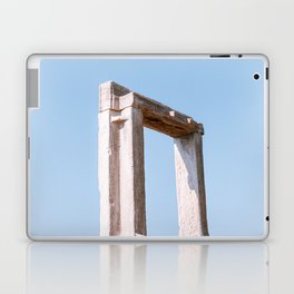 Ancient Portara in Greece | Summer Travel Photography Laptop Skin