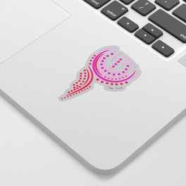 Tulip_pink Sticker