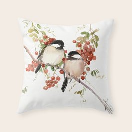 bird themed throw pillows