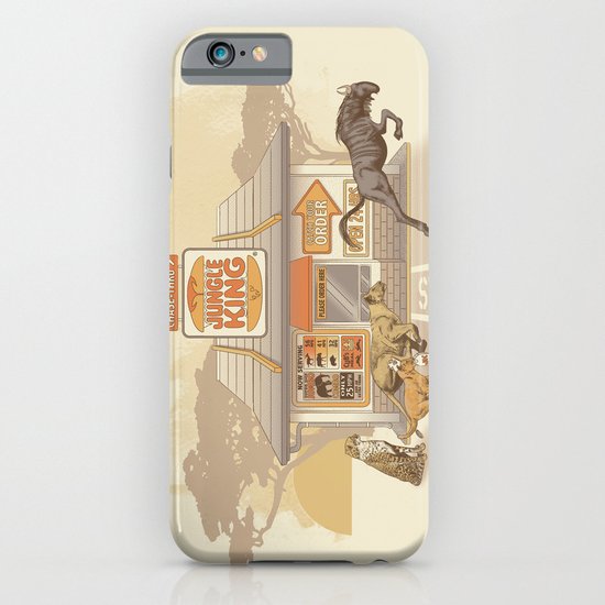Fast Food (Jungle King) iPhone & iPod Case
