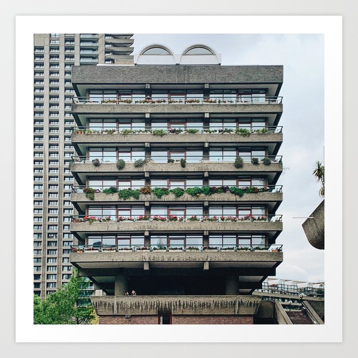 Barbican Estate Art Print