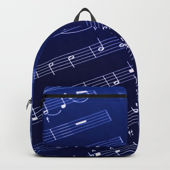 Inverted Music Score Backpack